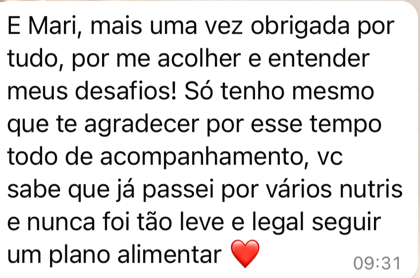 Depoimento de paciente 3